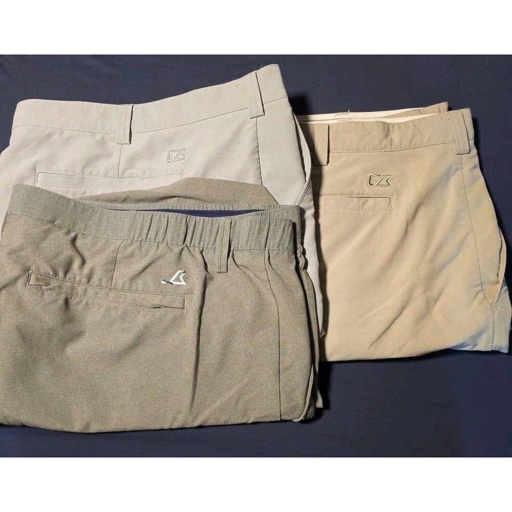 Cutter & Buck CB Golf Shorts Mens 50 Summer Active Lot Of 3